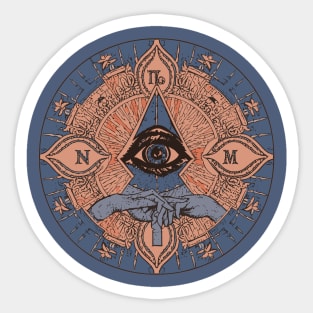 Spiritual Transmutation :  Alchemy Unveiled Sticker